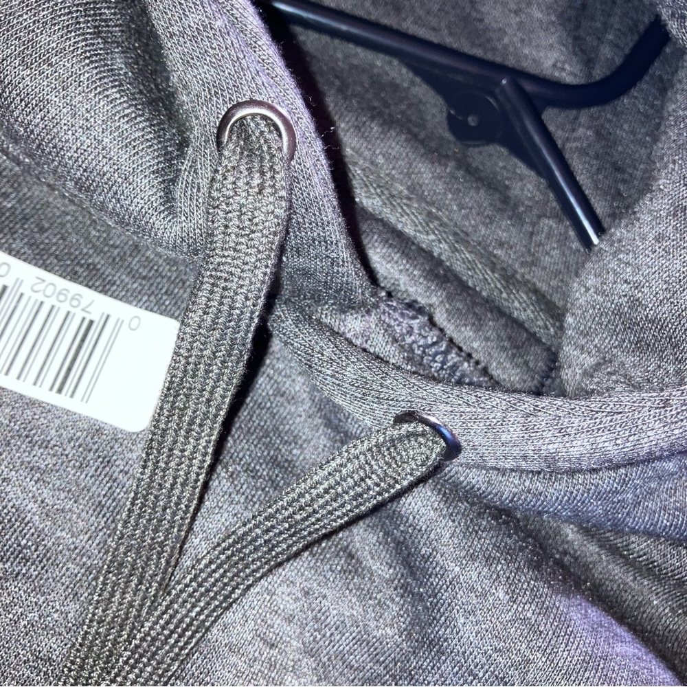 Dark gray hoodie